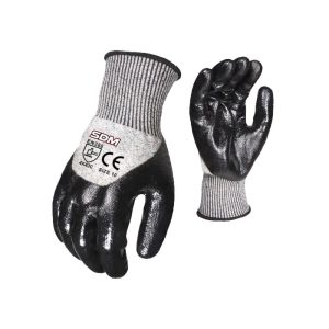 Cut Resistant Smooth Nitrile Gloves – Knuckle Style