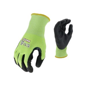 Poly Cut Foam Nitrile Gloves Reinforced Crotch