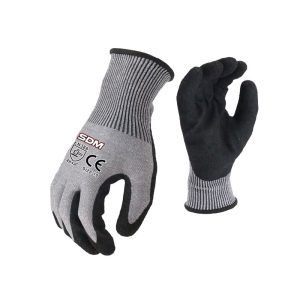 Cut Resistant Sandy Nitrile Gloves (15 Gauge)